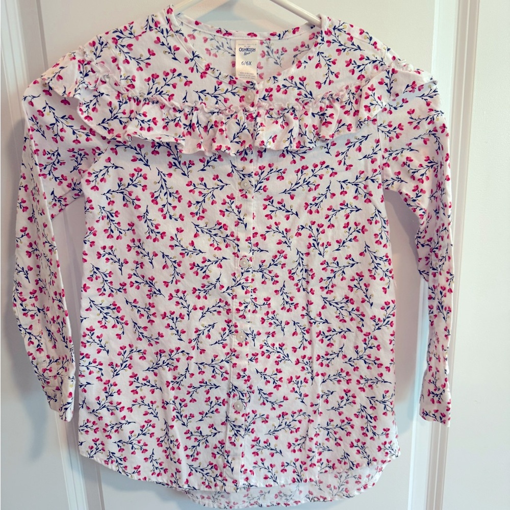 OshKosh Girls Blouse 🌹